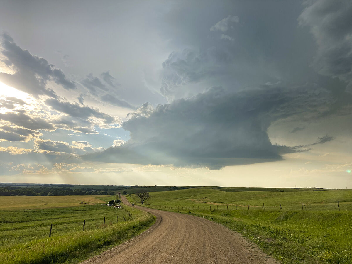 Supercell near Eddyville